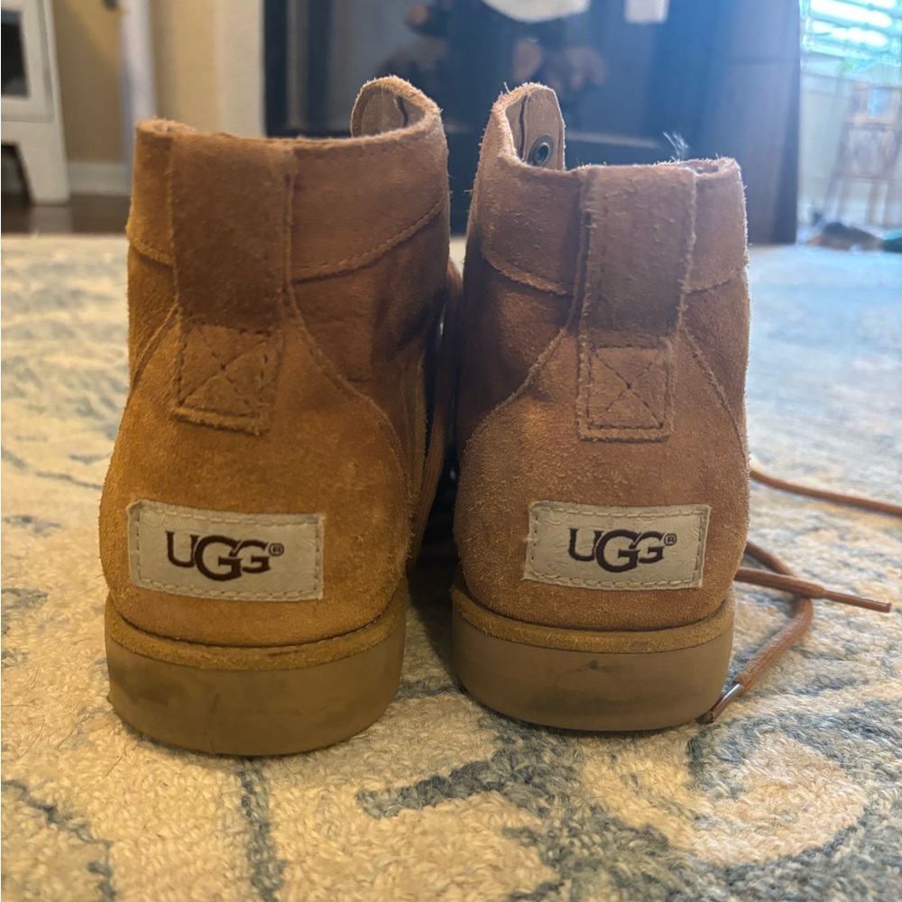 Lace up uggs
